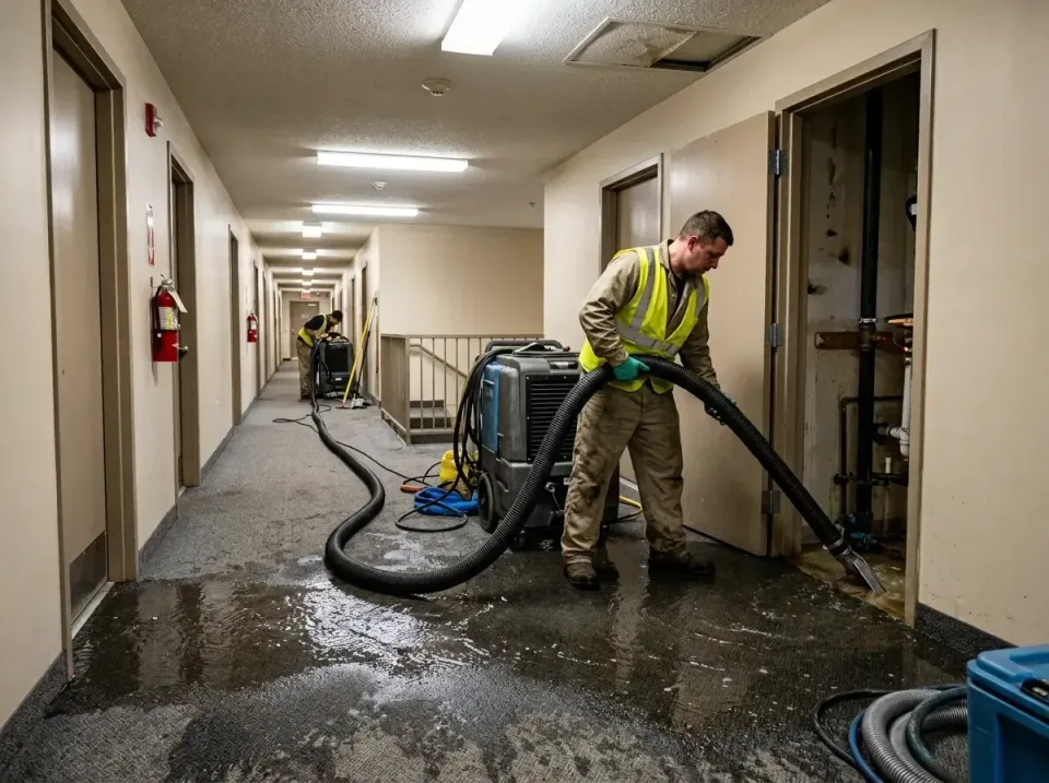 multi-unit-apartment-hallway-f-005 — frequently asked questions, Emergency Burst Pipe Water Extraction & Removal in Doral, FL